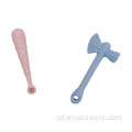 Bebê Teether Molar Stick Hammer BitLue Axe Teether